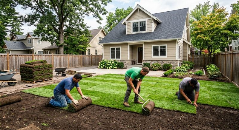 Bahia Sod Installation in Aiken, SC