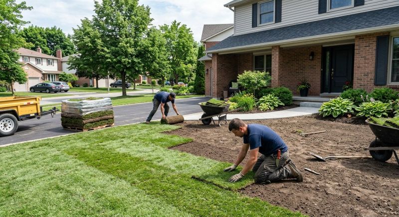 Lawn Sodding in Rockwall, TX