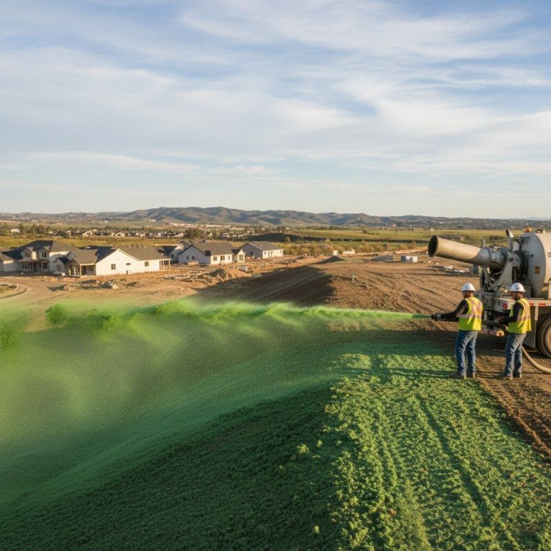 Contact About Front Yard Hydroseeding